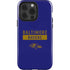 NFL Baltimore Ravens Purple Performance Series iPhone 15 Pro Impact Case